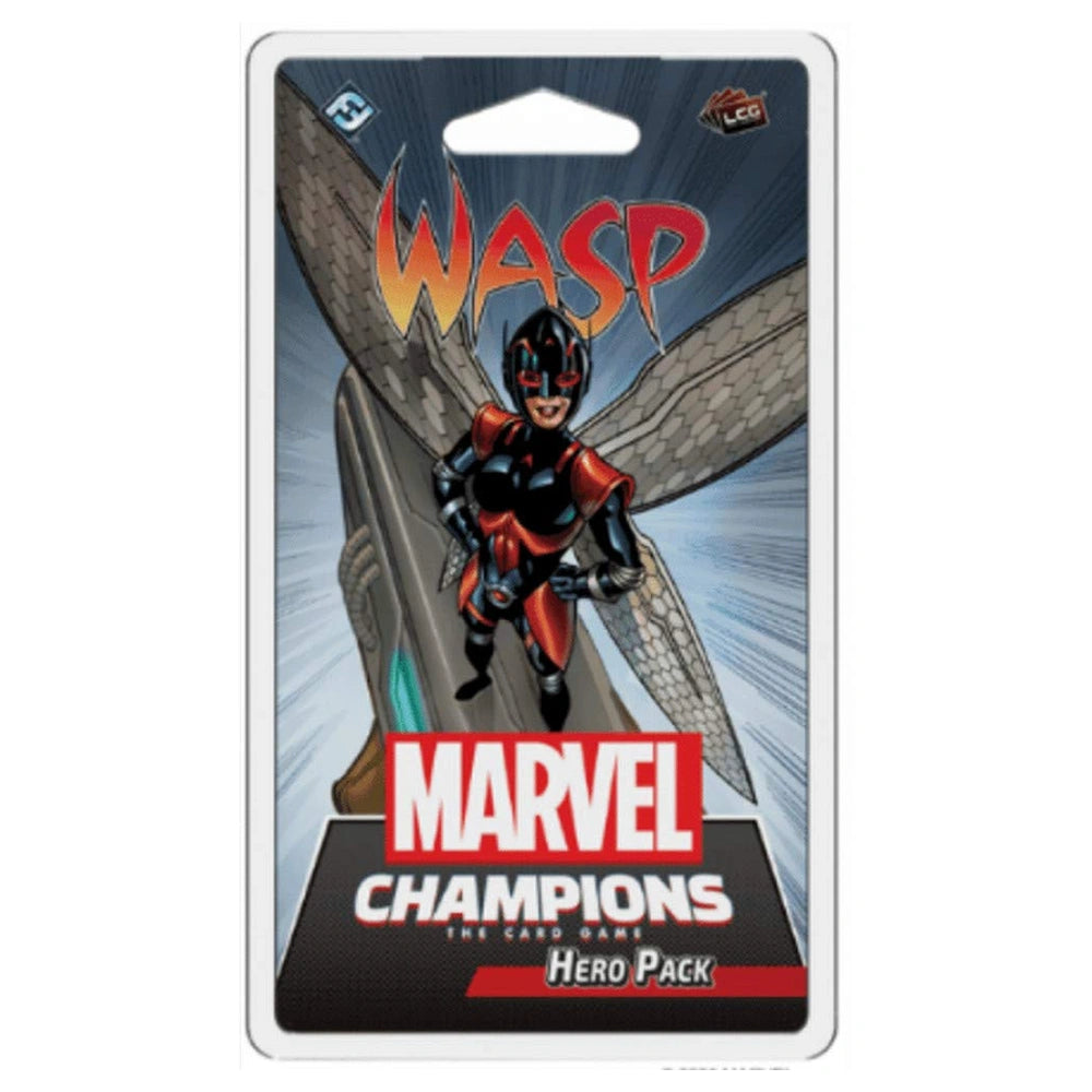 Asmodee - Marvel Champions LCG - Wasp - Kartenspiele - +12 - STR9340 - Italienische Edition