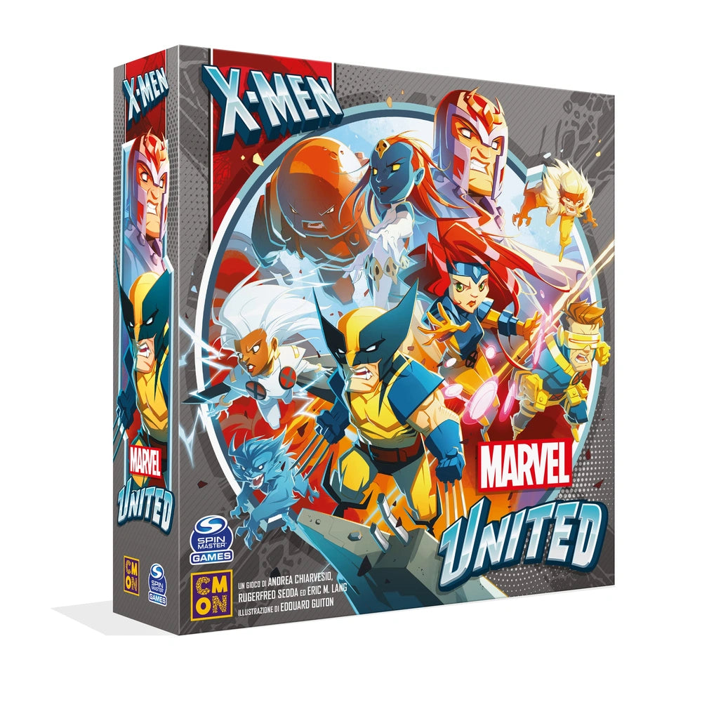 Asmodee - Marvel United - X - Men - Brettspiele - 10+ - STR9986 - Italienische Edition