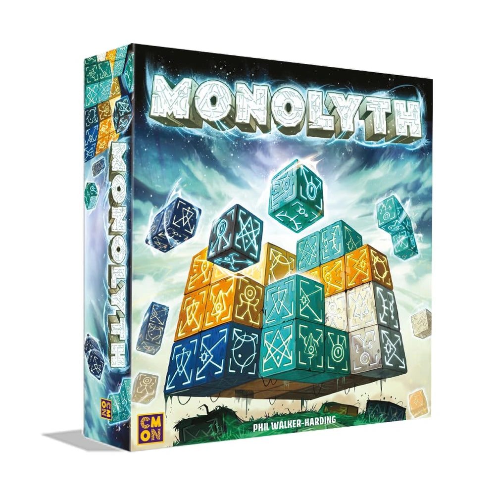Asmodee - Monolyth - Board Games - Age +8 - Strategy - STR8454 - Italian Edition
