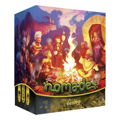 Asmodee - Nomadi - Kartenspiele - +8 - Familienspaß - STR8486 - Italienische Edition