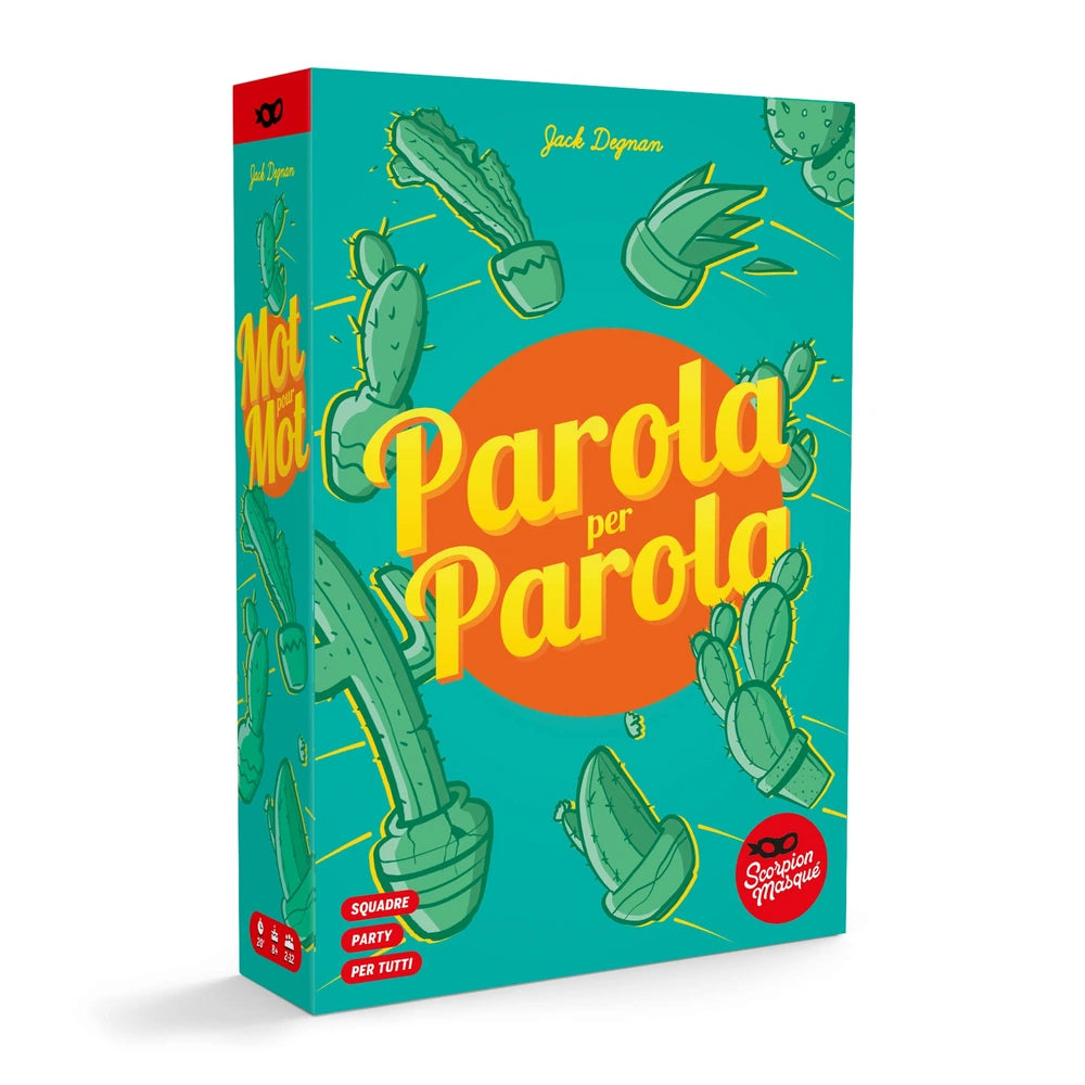 Asmodee - Parola per Parola - Brettspiele - +8 - Lustiges Partyspiel - STR8144 - Italienische Edition