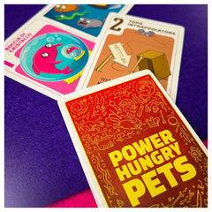 Asmodee - Power Hungry Pets - Brettspiele - 7 - STR8637 - Italienische Edition