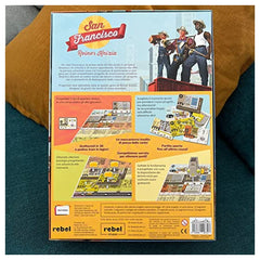 Asmodee - San Francisco Brettspiel - Brettspiele - +12 - Familienspaß - STR8154 - Italienische Edition