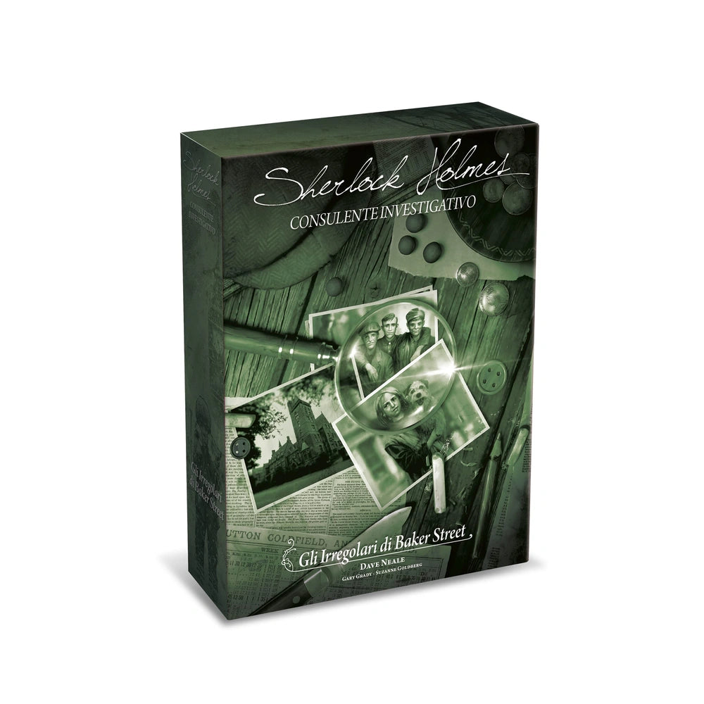 Asmodee - Sherlock Holmes C.I. - Brettspiele - 14+ - STR8554 - Italienische Edition