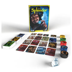 Asmodee - Splendor - Brettspiele - +10 - Strategie - STR8610 - Italienische Edition