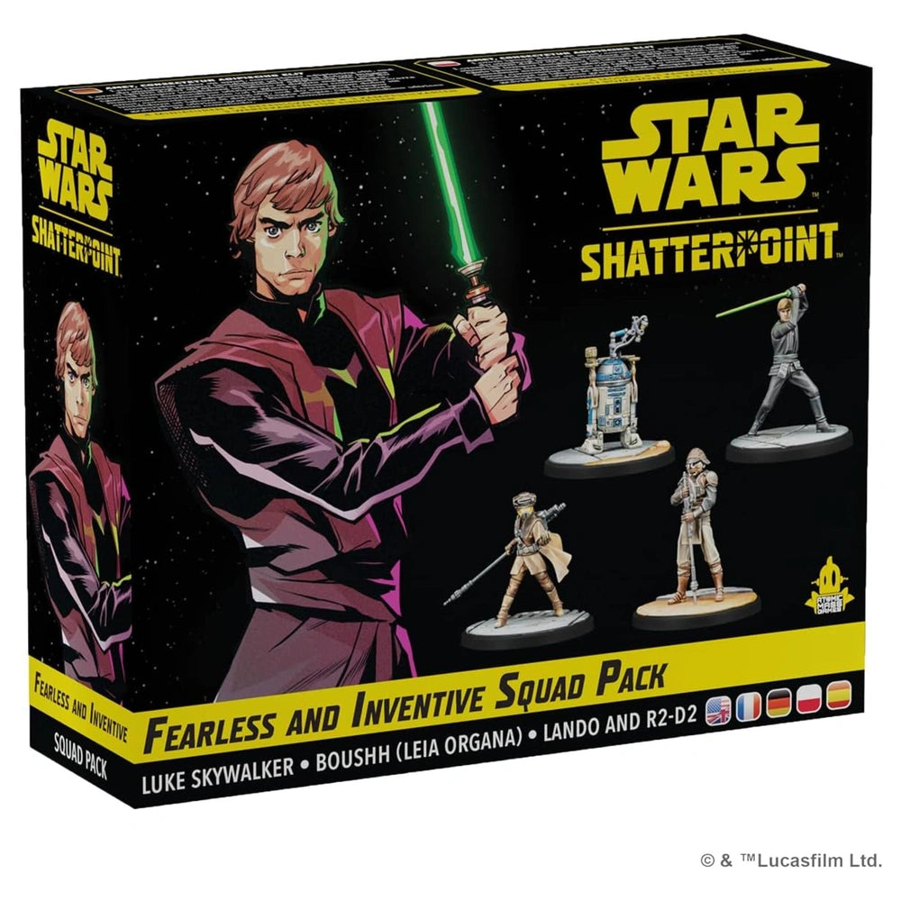 Asmodee - Star Wars Shatterpoint Fearless and Inventive - Brettspiele - 14 - STR10276 - Italienische Edition