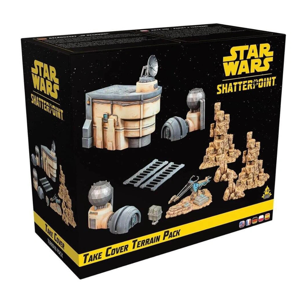 Asmodee - Star Wars Shatterpoint Take Cover Terrain Pack - Brettspiele - 14+ - STR10257 - Italienische Edition