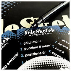 Asmodee - Telesketch After Dark - Brettspiele - 18 - STR8025 - Italienische Edition