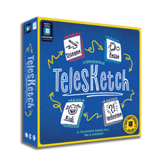 Asmodee - Telesketch - Brettspiele - 10+ - STR8791 - Italienische Edition