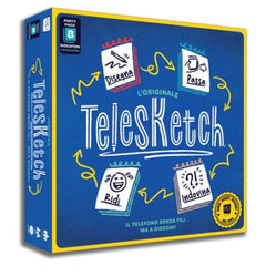 Asmodee - Telesketch - Brettspiele - 10+ - STR8791 - Italienische Edition