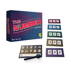 Asmodee - The Number - Board Games - Age +8 - STR8422 - Italian Edition