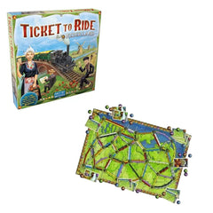 Asmodee - Ticket to Ride - Brettspiele - 8+ - STR8504 - Deutsche Edition