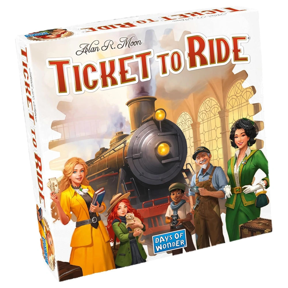 Asmodee - Ticket to Ride - Brettspiele - +8 - STR8715 - Italienische Edition