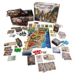 Asmodee - Ticket to Ride Legacy - Brettspiele - 10+ - STR8527 - Italienische Edition