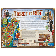Asmodee - Ticket to Ride Legacy - Brettspiele - 10+ - STR8527 - Italienische Edition