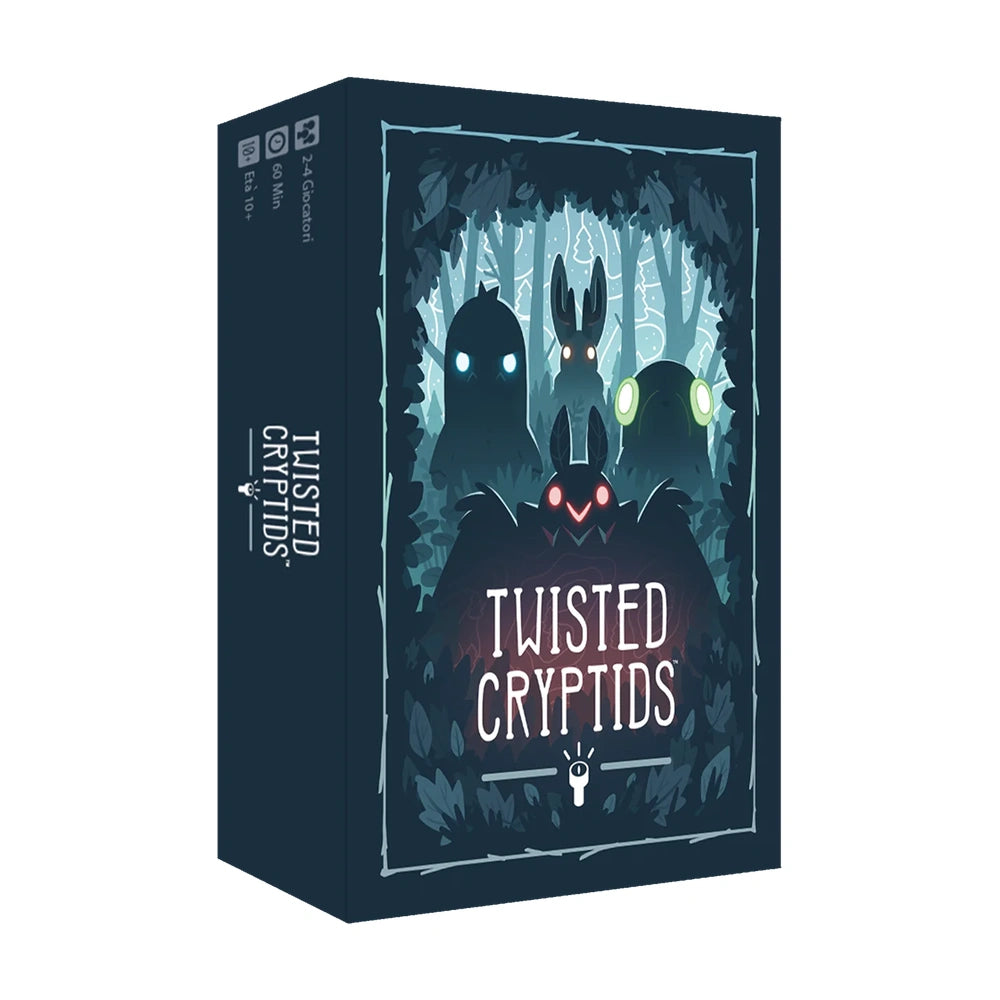 Asmodee - Twisted Cryptids - Brettspiele - +10 - Strategie - STR8809 - Italienische Edition