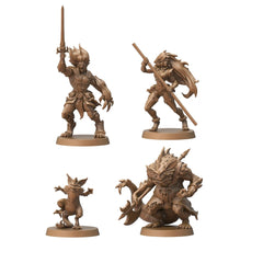 Asmodee - Zombicide - Black Plague - Thundercats Pack 1 - 14+ - STR7150 - Italienische Edition