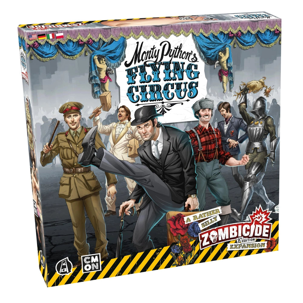 Asmodee - Zombicide Monty Python Charakterpack - Brettspiele - 14 - STR8359 - Italienische Edition
