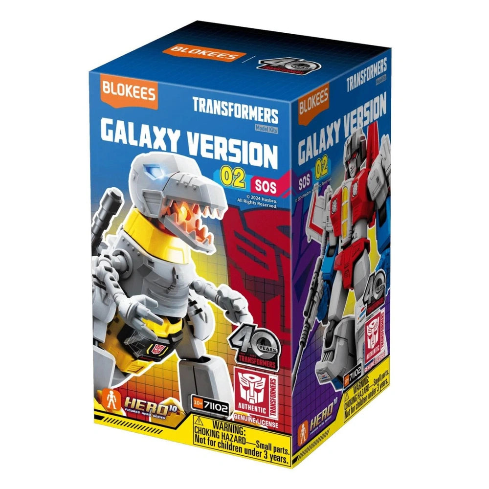 Blokees - Actionfiguren - Transformers Modellbausatz - Mehrfarbig - 10+ Jahre