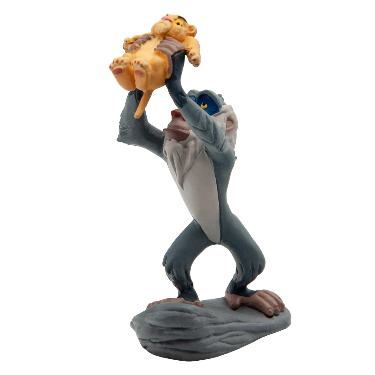 Bullyland - Disney - Rafiki mit Baby Simba Spielzeugfigur 10 cm - Der König der Löwen - Action- und Spielzeugfiguren