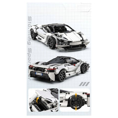 CaDA - Baukästen - Sportwagen - RC-Bausatz - 6 Jahre - STEM-Lernen