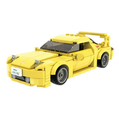 CaDA - Initial D Mazda RX-7 FD3S C55013W Yellow - Construction Set Toys