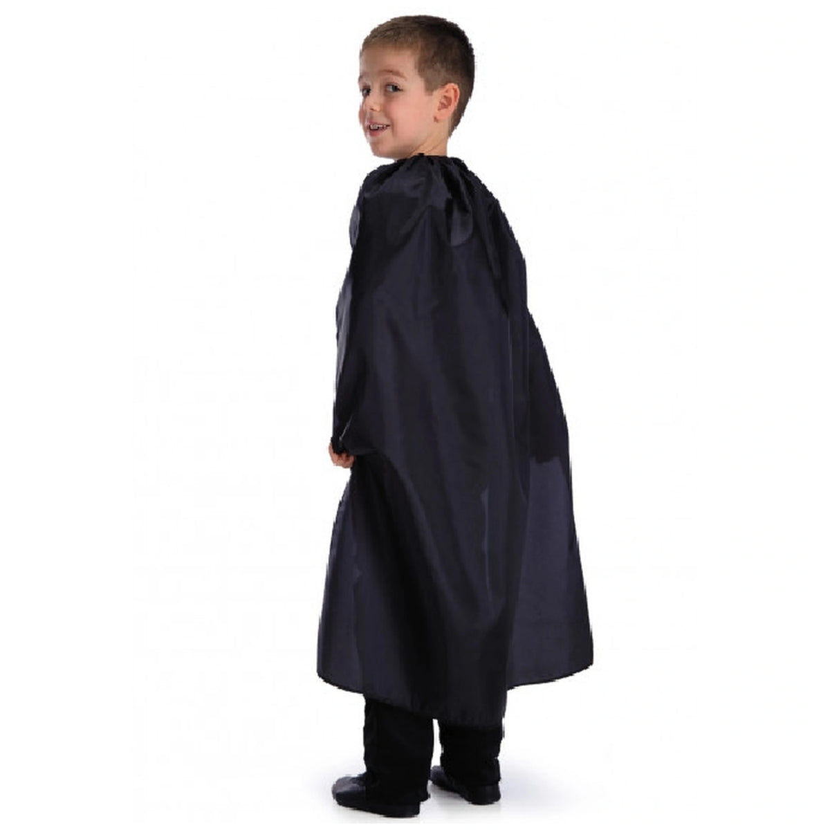 Carnival Toys - Black Cloak 90 Cm For Children Perfect For Dress Up And Imaginative Play - Pretend Professions And Role Playing