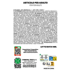 Karneval Spielzeug - Schwarze Netz-Fingerlose Handschuhe - Rollenspiele & Berufsspiele