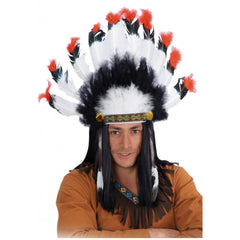 Carnival Toys - Colorful Indian Diadem For Dress Up Fun And Imaginative Play - Pretend Professions And Role Playing
