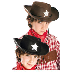 Carnival Toys - Cowboy Hat For Children Perfect For Imaginative Play And Role Playing Adventures - Pretend Professions And Role Playing