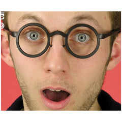 Carnival Toys - Lustige runde Brillen für fantasievolles Spielen und Verkleiden - Rollenspiele und Berufsspiele