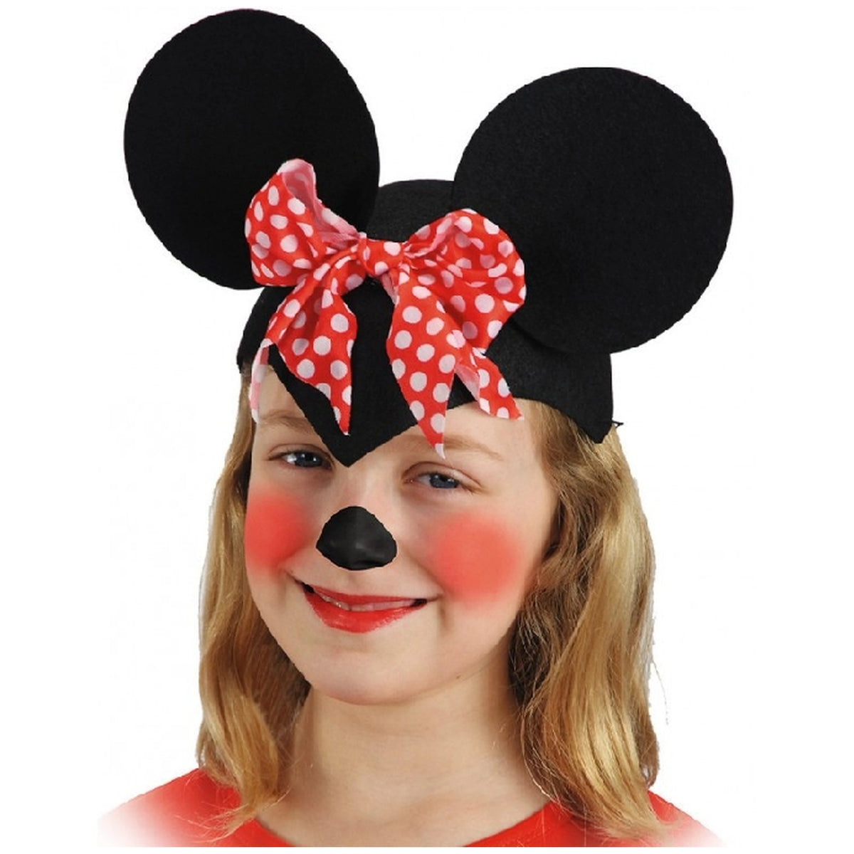Carnival Toys - Minnie Mouse Felt Cap For Dress Up Fun And Imaginative Play - Pretend Professions And Role Playing