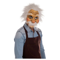 Carnivalspielzeug - Rollenspiel - Geppetto Latexmaske mit Brille - 14+ Jahre