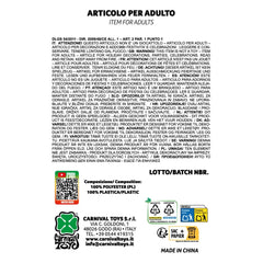 Carnivalspielzeug - Rollenspiel - Geppetto Latexmaske mit Brille - 14+ Jahre