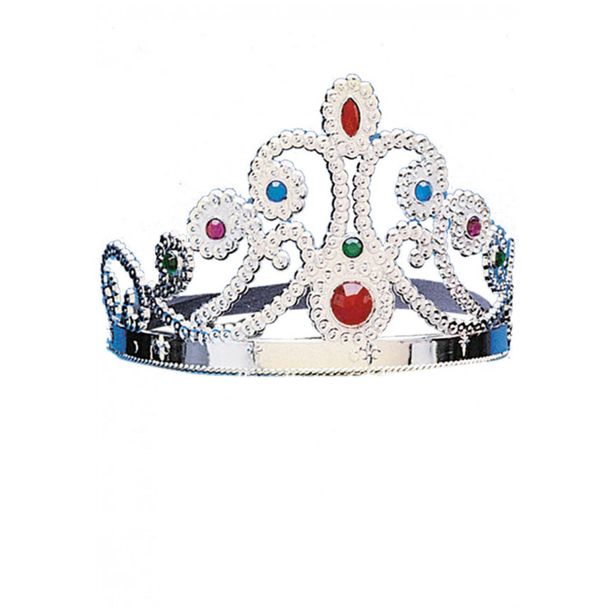 Carnival Toys - Silberne Krone für Kinder Rollenspiel Spaß und fantasievolles Verkleiden - Rollenspiele und Berufe zum Nachspielen