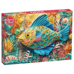 CherryPazzi - Quilled Fish - 1000 Pcs Puzzle Age: +14 - CRP30806