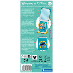 Clementoni - Disney-Stitch-Flip-Phone - Baby-Aktivspielzeug