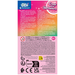 Clementoni - IDEA Erstelle Deine Textmarker Trandy Animals - Basteln & Kunst