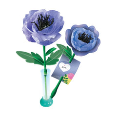 Clementoni - Idea - Make Your Own Flowers - Anemone - Arts & Crafts Age: +8 - 27618346