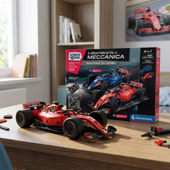 Clementoni - Rennwagen-STEM-Bausatz-Spielzeug