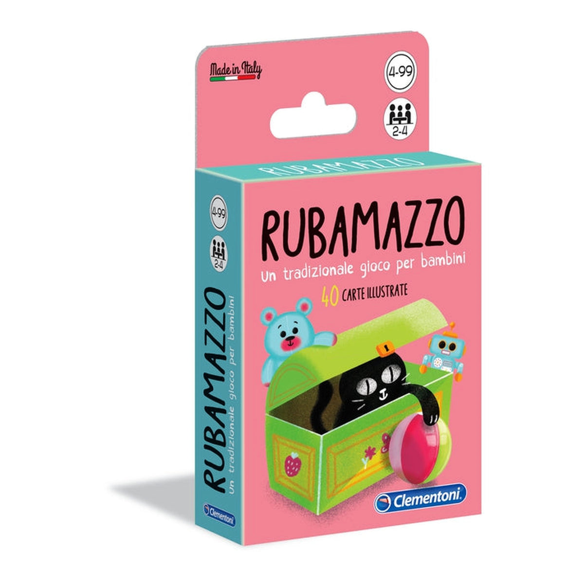 Clementoni - Rubamazzo Card Games - Italian Edition