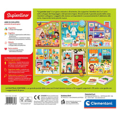 Clementoni - Sapientino - Montessori-La-Grande-Casa - Educational-Toys