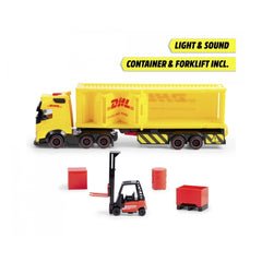 Dickie - Play Vehicles - Volvo FH16 DHL Truck with Forklift - 3 Years - Educational Play