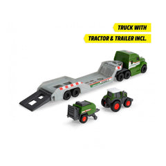 Dickie Toys - Fendt Mikro Bauernhof Lkw Set - Spielzeuge