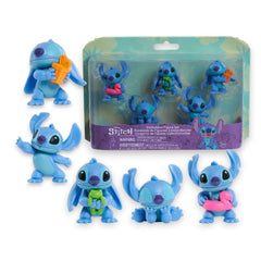 Disney - Actionfiguren - Stitch Sammelfigur Set - 5er Pack - 3 Jahre