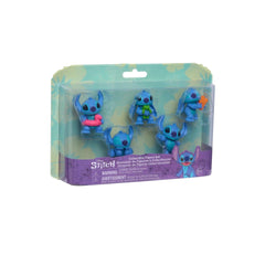 Disney - Actionfiguren - Stitch Sammelfigur Set - 5er Pack - 3 Jahre