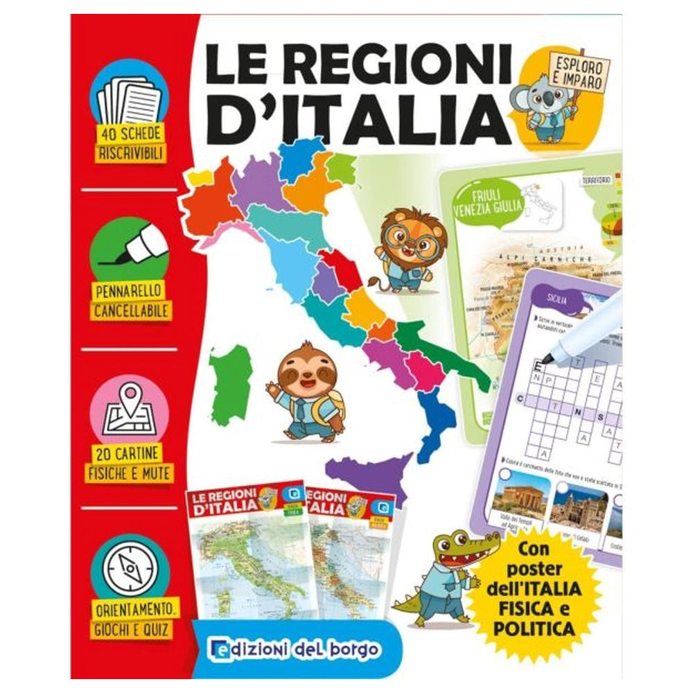 Edizioni Del Borgo - Le Regioni d'Italia - Bücher - +3 - EDB58477A - Italienische Ausgabe
