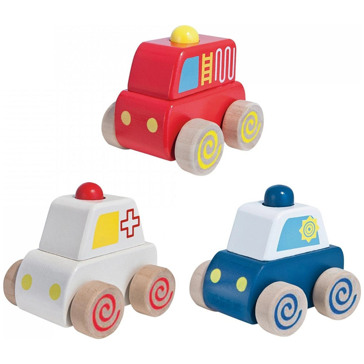 Eichhorn - Baby Emergency Car with Siren - Play Vehicles