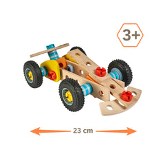 Eichhorn - Rennwagen Baukasten - Konstruktionsspielzeug - 3 Jahre+ - 58701337