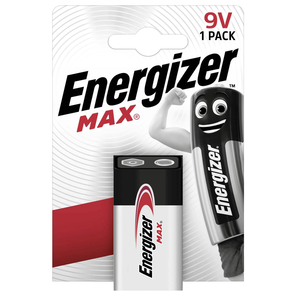 Energizer Max 6Lr61 9 V / Pp3 Battery Alkali-Manganese 9 V 1 Pc(S)